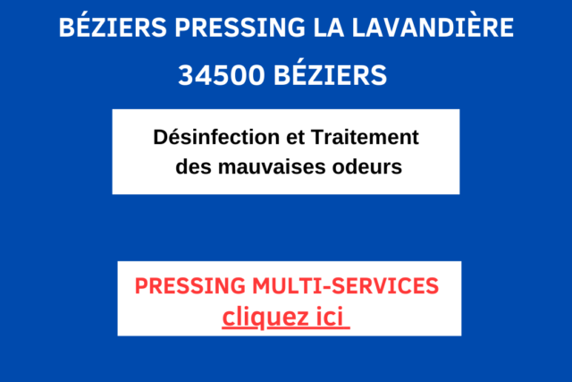 Béziers Pressing La Lavandière